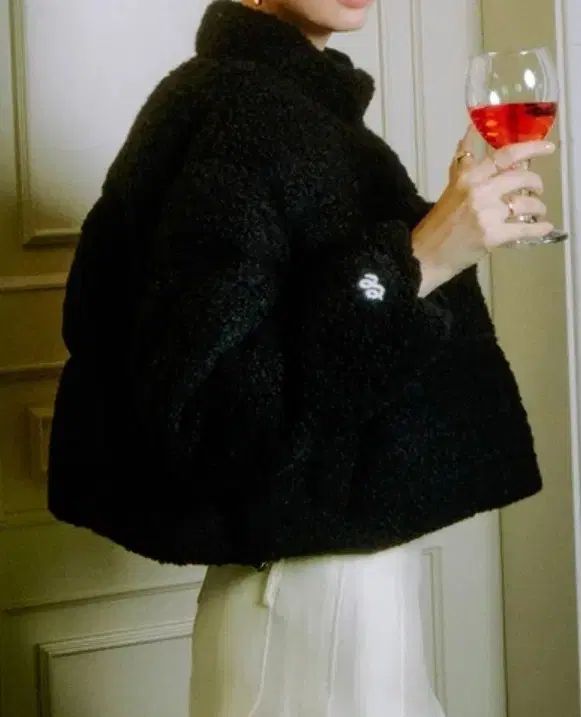 フィブビー レディースゴルフウェア ブークレ ダウン ブラック