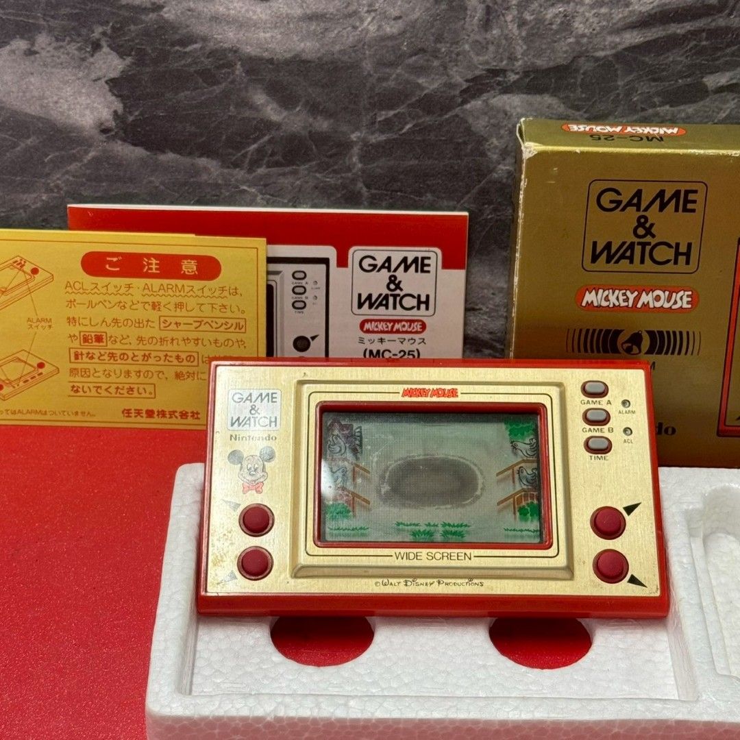 【液もれなし美品】ゲーム＆ウォッチ マルチスクリーン　ミッキー＆ドナルド □MICKEY ＆ DONALD(ミッキー＆ドナルド) [マルチスクリーン] ゲーム