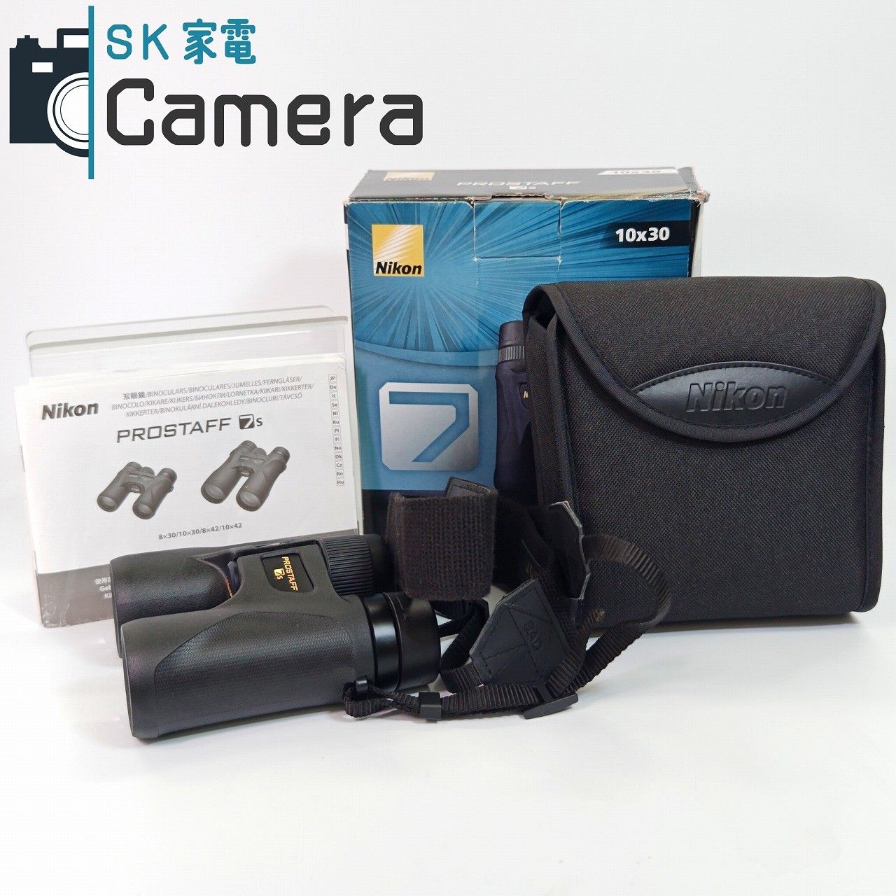 Nikon 7 S 10ｘ30 6° WATERPROOF ニコン 箱 説明書 ケース付