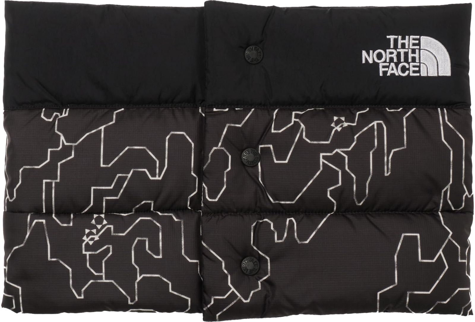 THE NORTH FACE ザノースフェイス ネックウォーマー Nuptse Neck Gaiter ブラックツリーバーク F