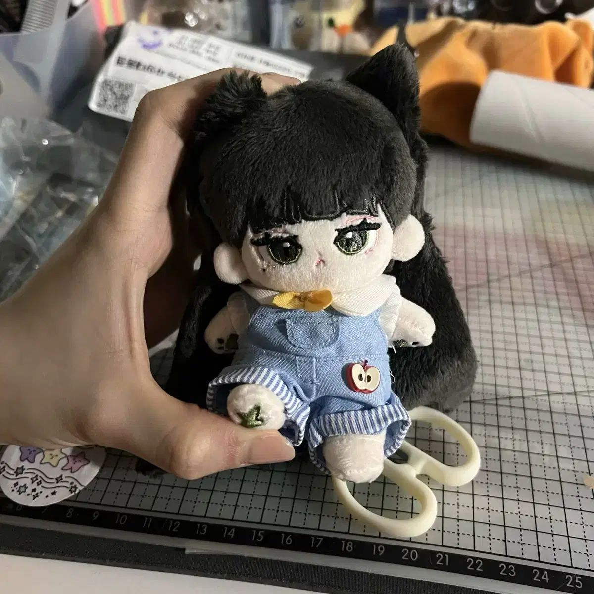 NewJeans ヘリン ぬいぐるみ 냐냥린 トイスケルトン入りぬいぐるみ