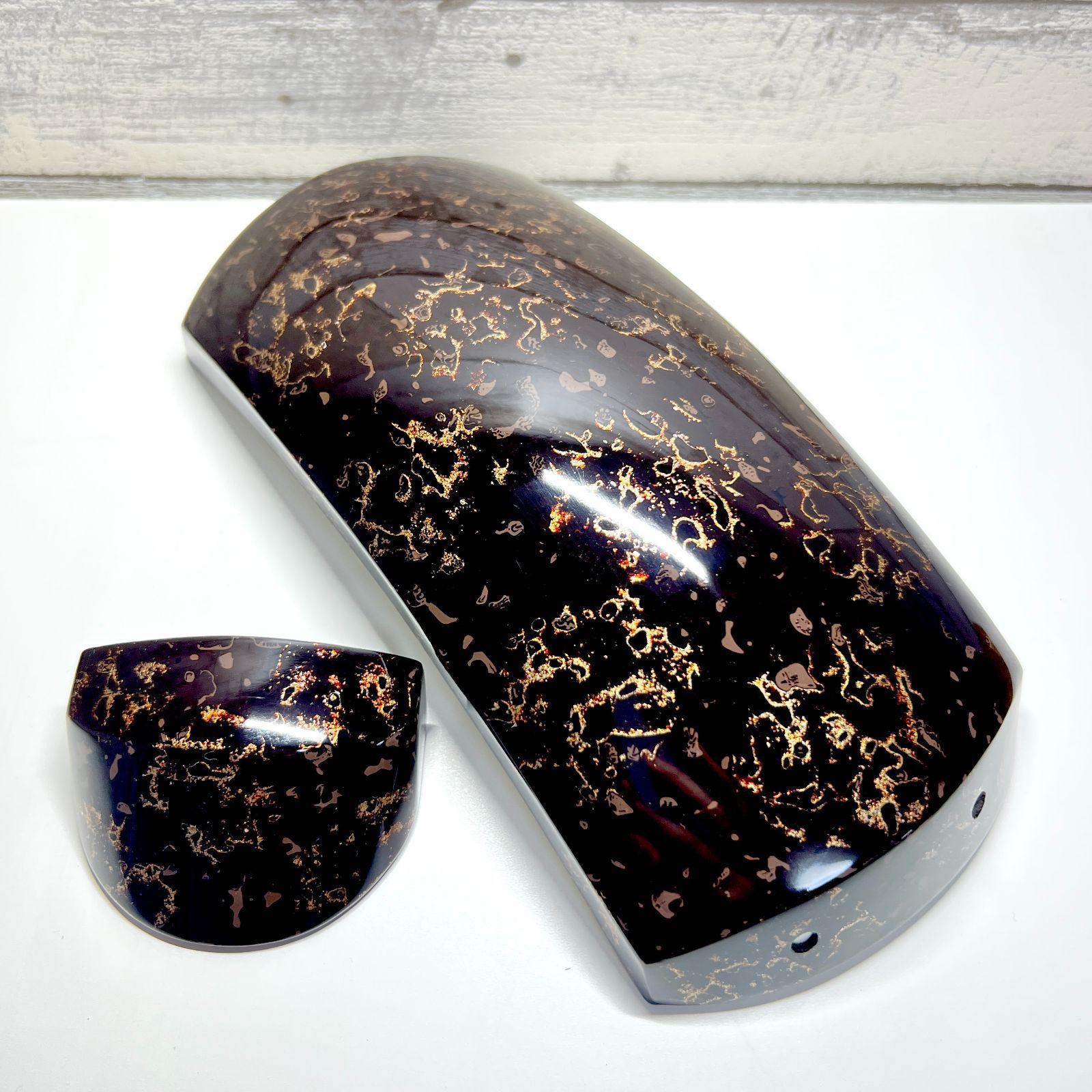 津軽用 津軽塗り胴掛 梨子地 セピア