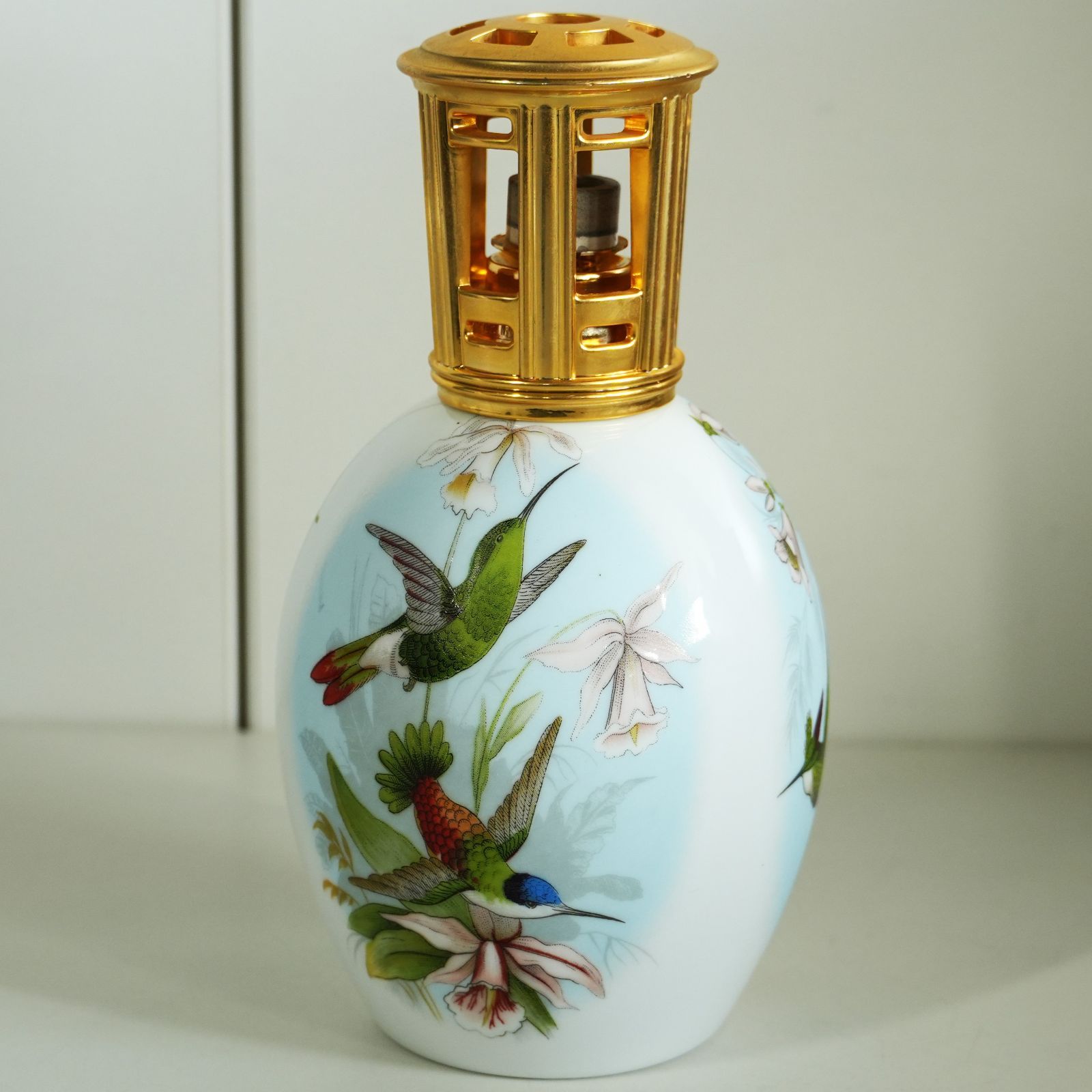 IM] 廃番 フランス リモージュ製 アロマオイルランプ ランプベルジェ