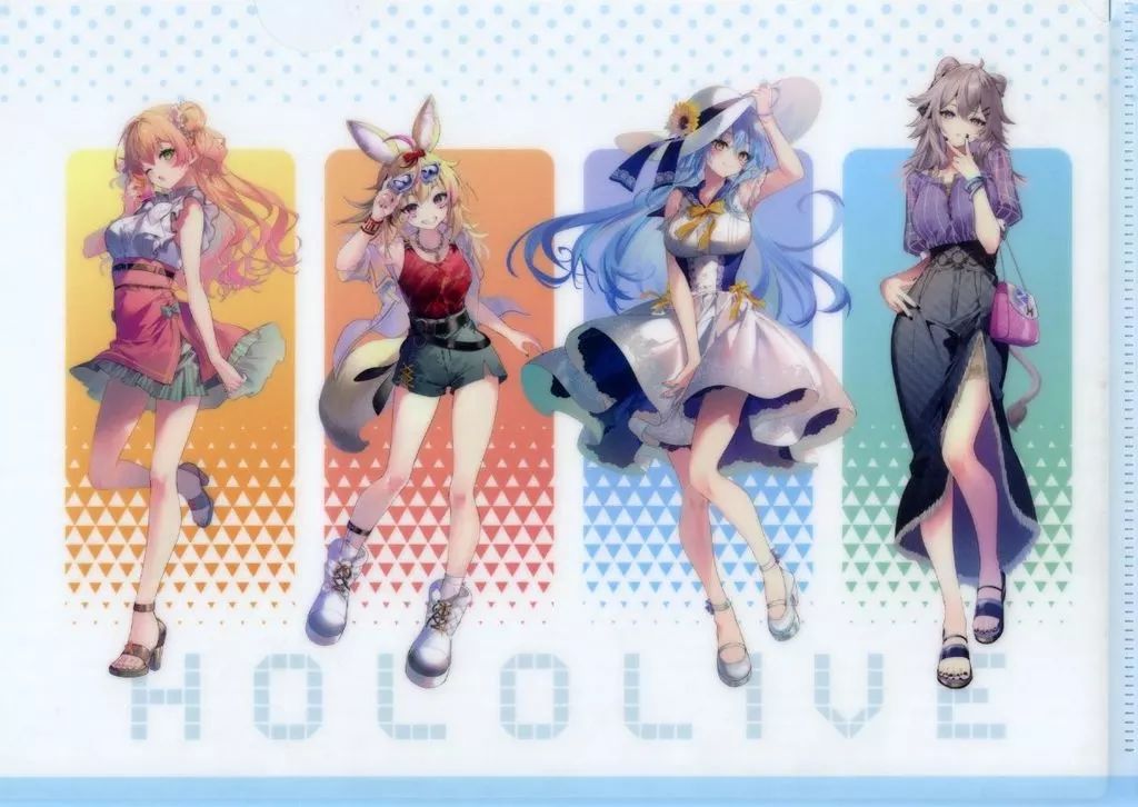 中古】クリアファイル ねぽらぼ(等身) A4クリアファイル 「バーチャル