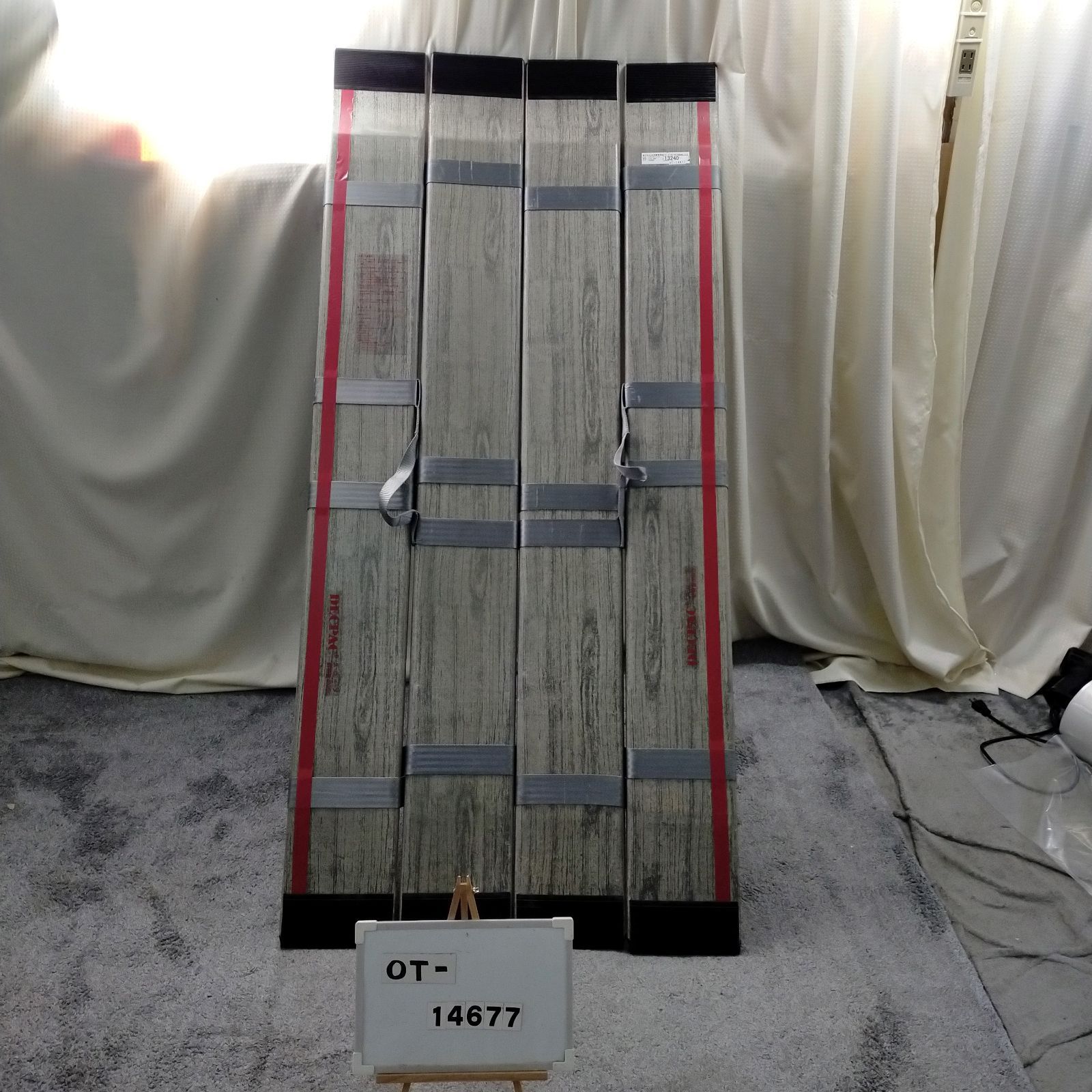 OT-14677 デクパック シニア 1.65 m 段差解消スロープ 軽量 段差 バリアフリー 在宅介護 福祉用具 介護用品