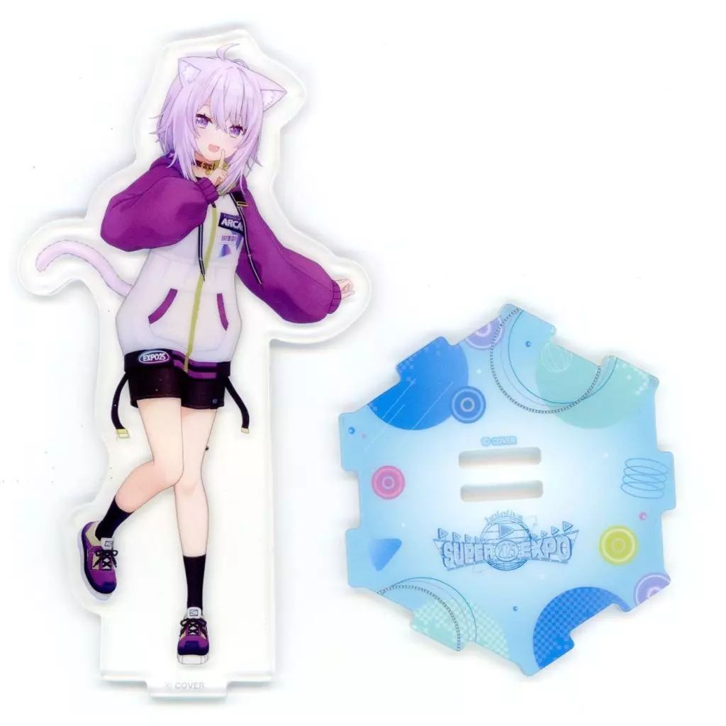 中古】アクリルスタンド・アクリルパネル 猫又おかゆ アクリルスタンド
