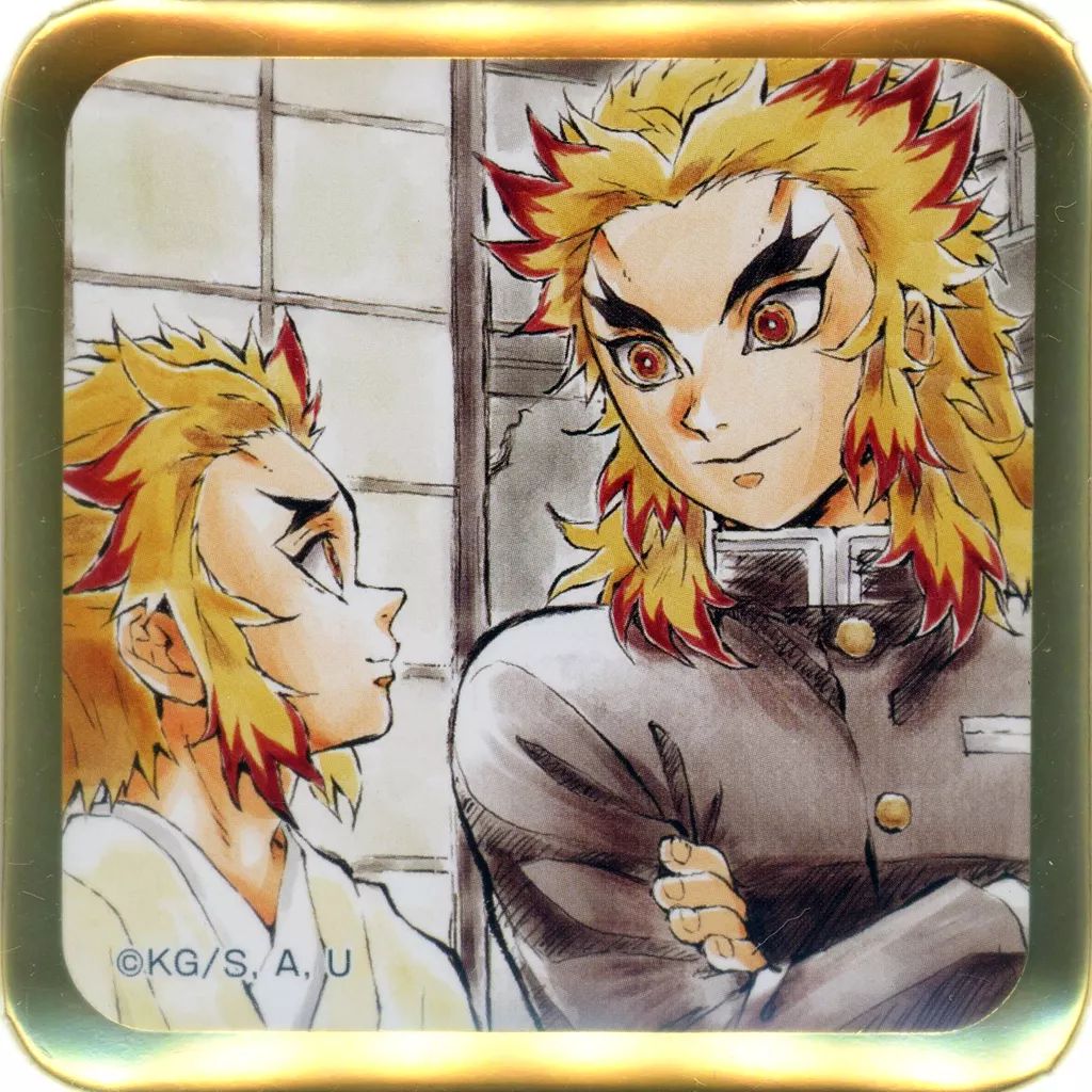 中古】バッジ・ピンズ 煉獄杏寿郎＆煉獄千寿郎 歴代特別編集版提供