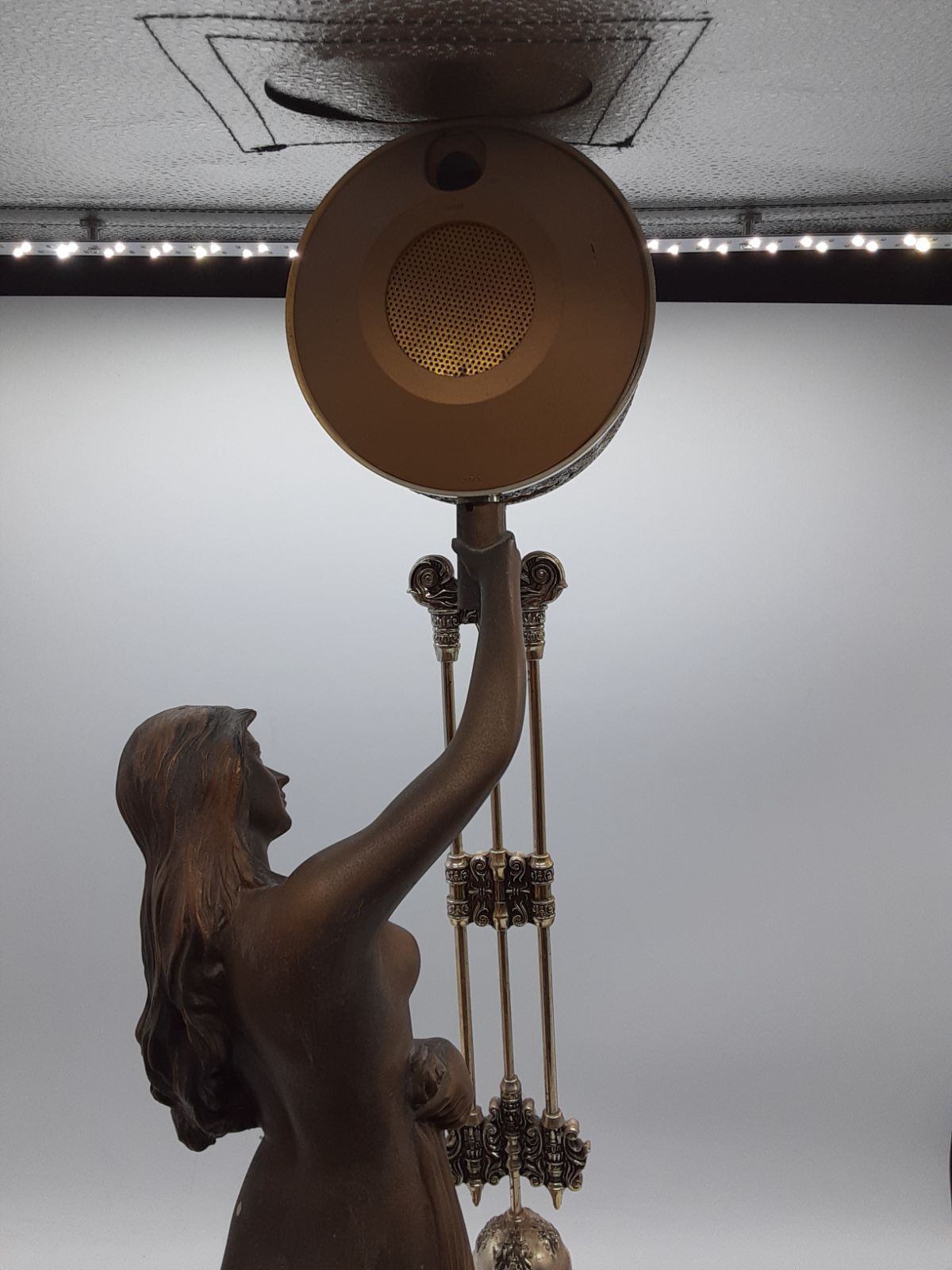 🎩アンティーク ジャンク🎩 シチズン Citizen 振り子置時計 女神