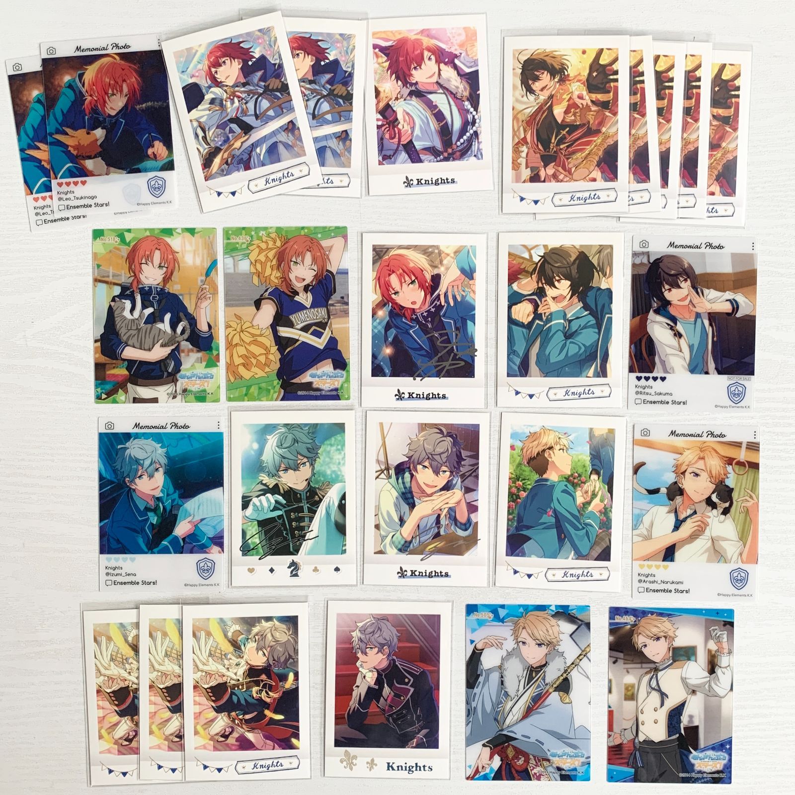 あんさんぶるスターズ あんスタ Knights 紙類セット カード 朱桜 司月