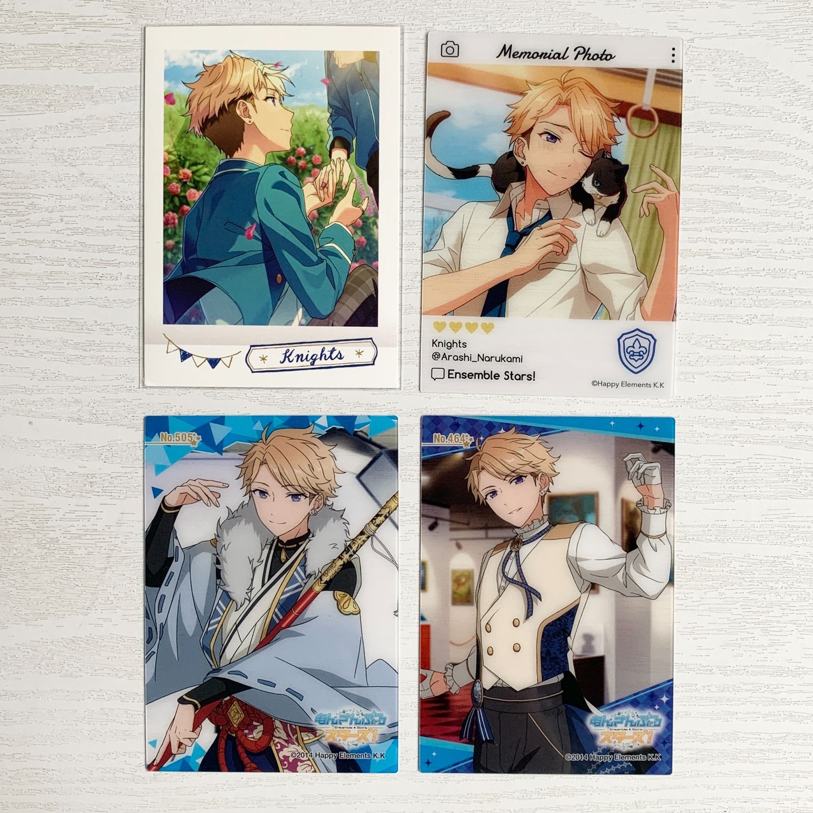 あんさんぶるスターズ あんスタ Knights 紙類セット カード 朱桜 司月