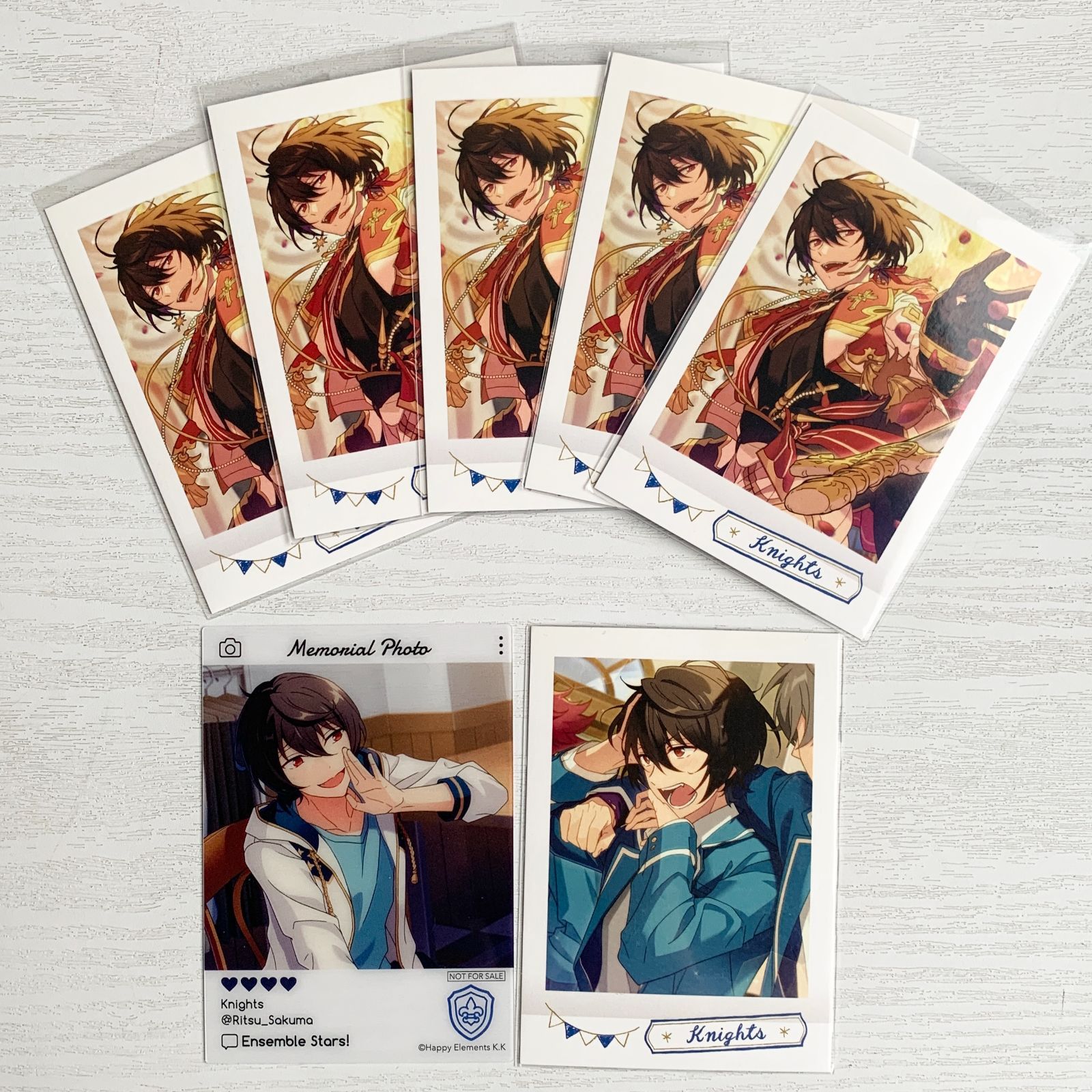 あんさんぶるスターズ あんスタ Knights 紙類セット カード 朱桜 司月