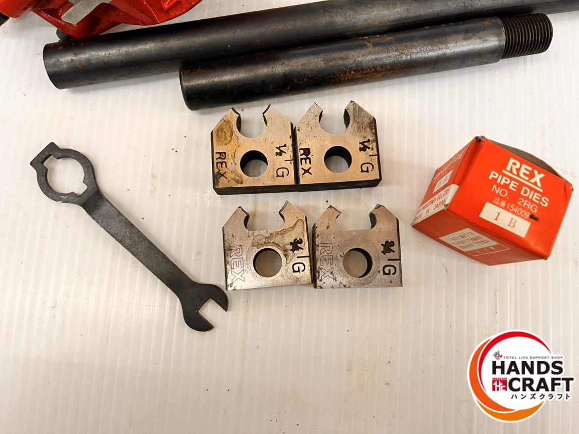 パイプねじ切り機