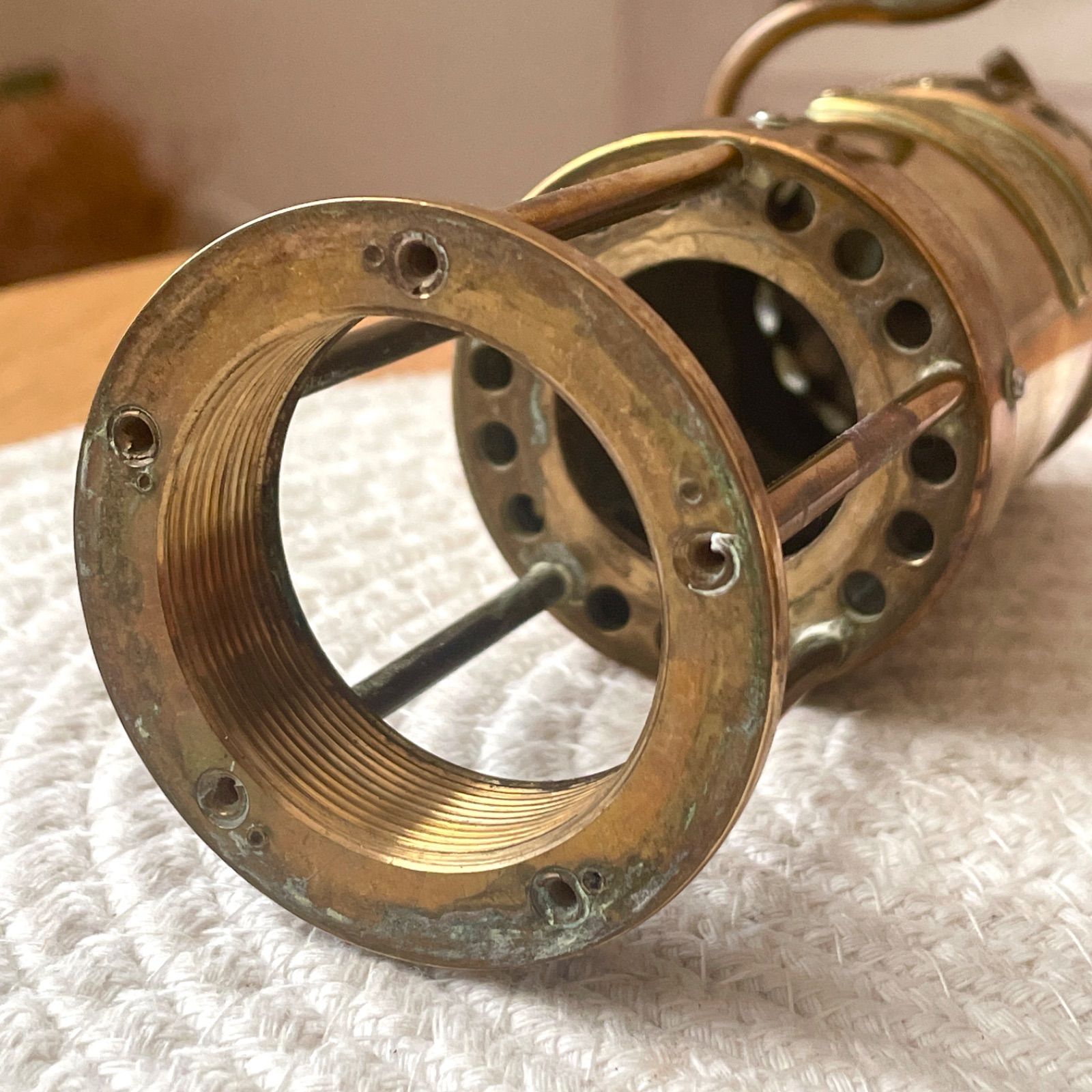  現品限り E Thomas Williams トーマス＆ウィリアムス Cambrian カンブリアン マイナーズランプ ランタン 英国製 not tilley vapalux シュラフ LEDランタン ランタン ライト ランタン