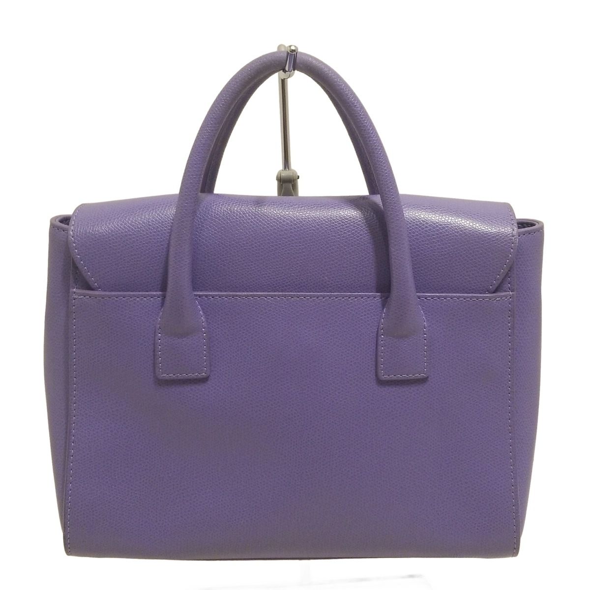FURLA(フルラ) ハンドバッグ メトロポリスサッチェル パープル レザー 