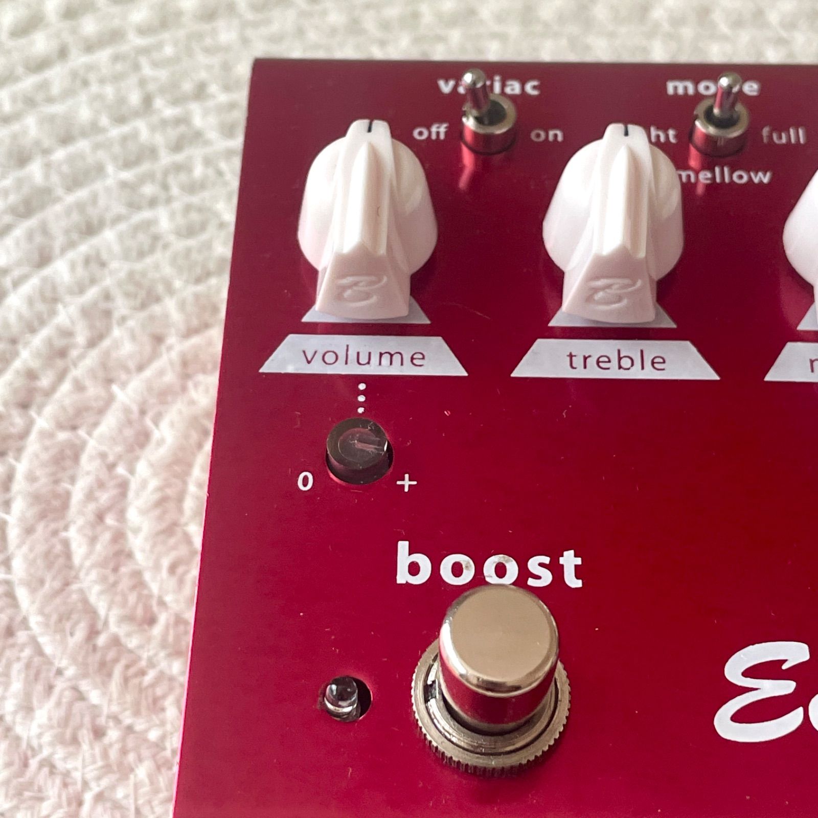 現品限り】Bogner Ecstasy Red ディストーション エフェクター