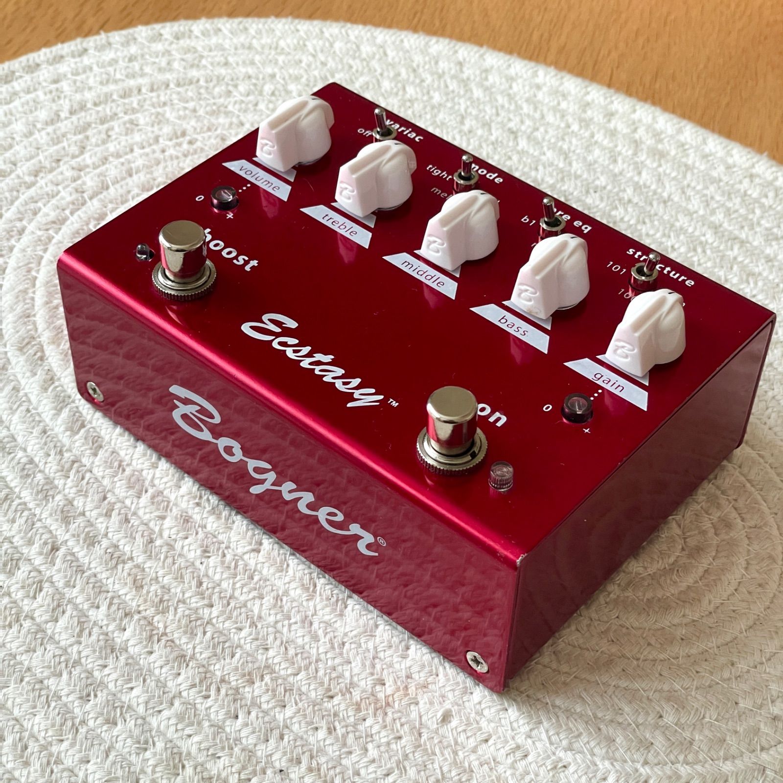 現品限り】Bogner Ecstasy Red ディストーション エフェクター