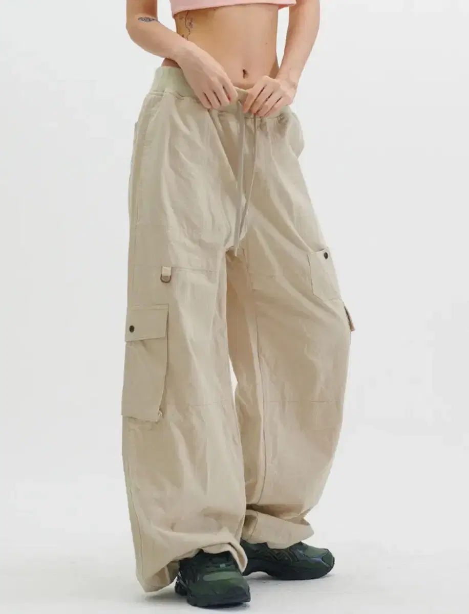 ランニングハイ リップストップ ISTJ VENDING MACHINE Ver カーゴ パンツ ベージュ