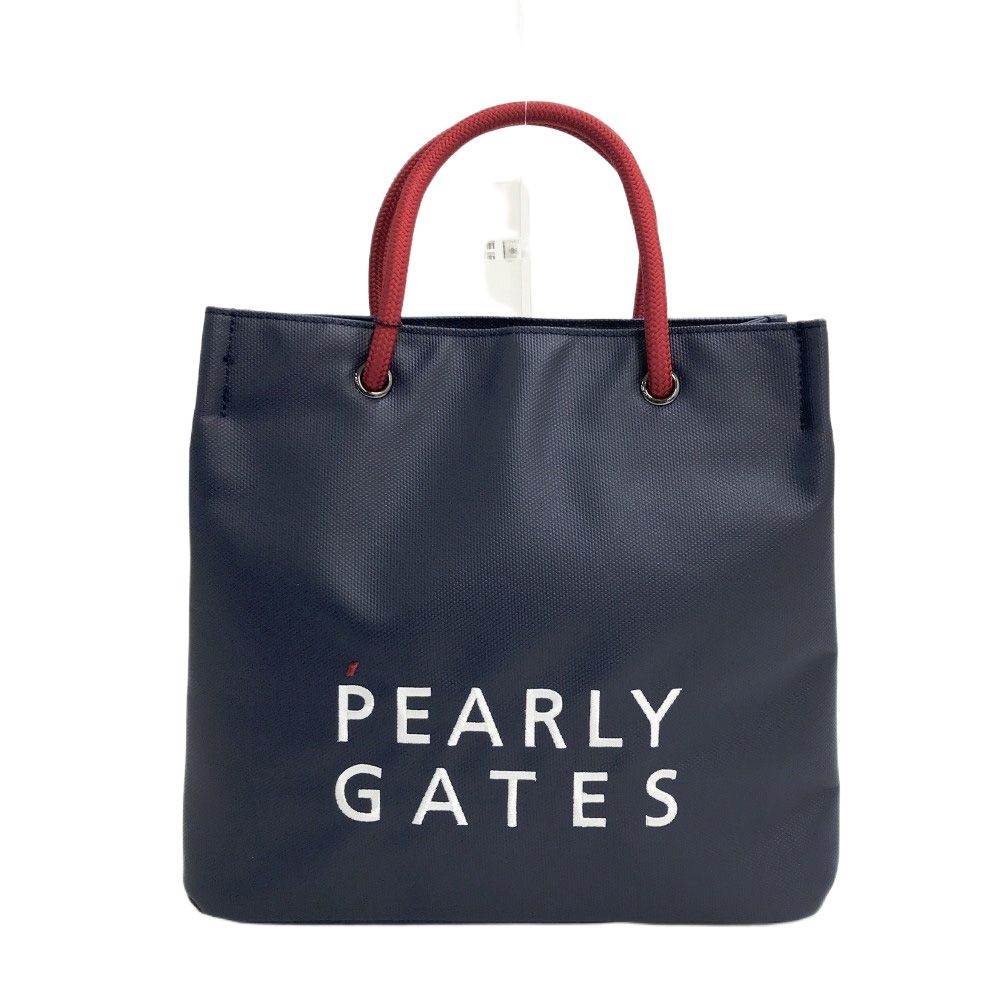 PEARLY GATES パーリーゲイツ ショッパー風カートバッグ ネイビー系