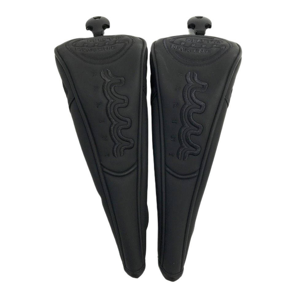 MUTA MARINE GOLF ムータマリンゴルフ マットPU ヘッドカバー 2点セット ブラック系 FW×2 ゴルフウェア ストスト