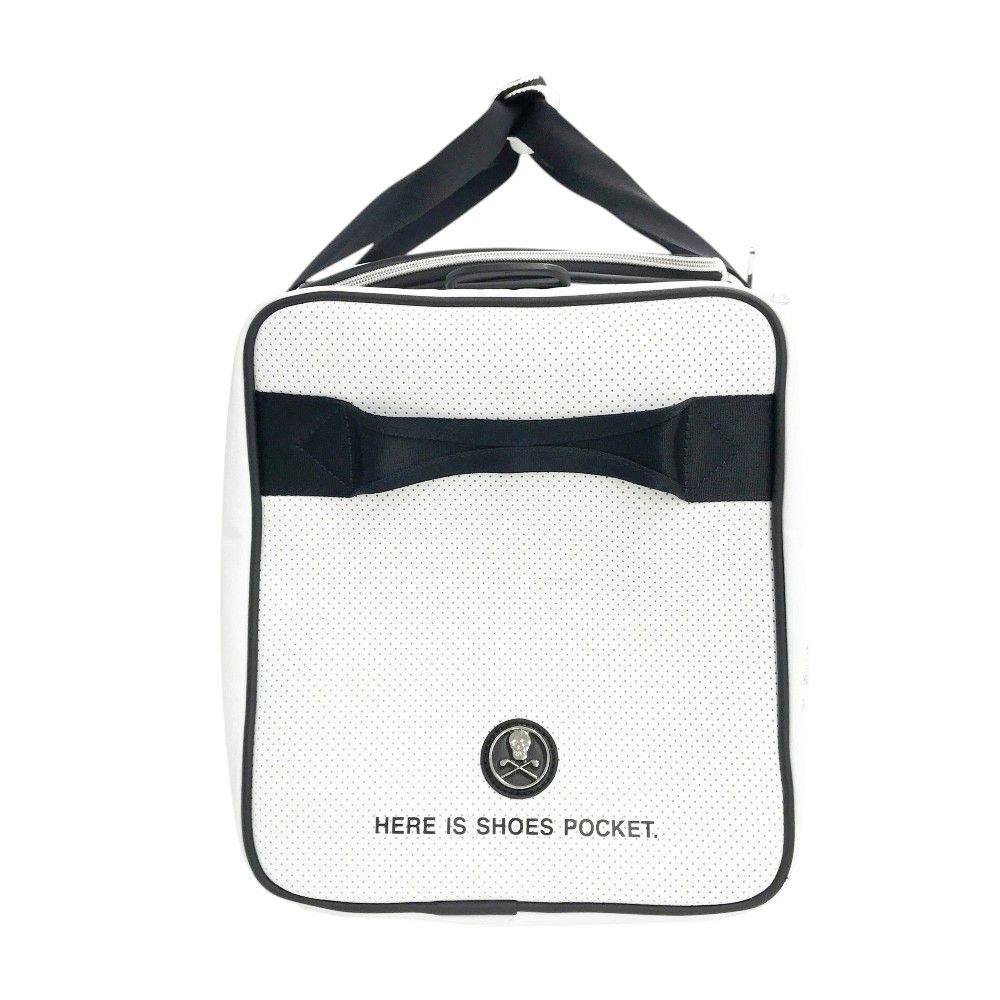 MARK&LONA マークアンドロナ 2WAY ボストンバッグ ホワイト系