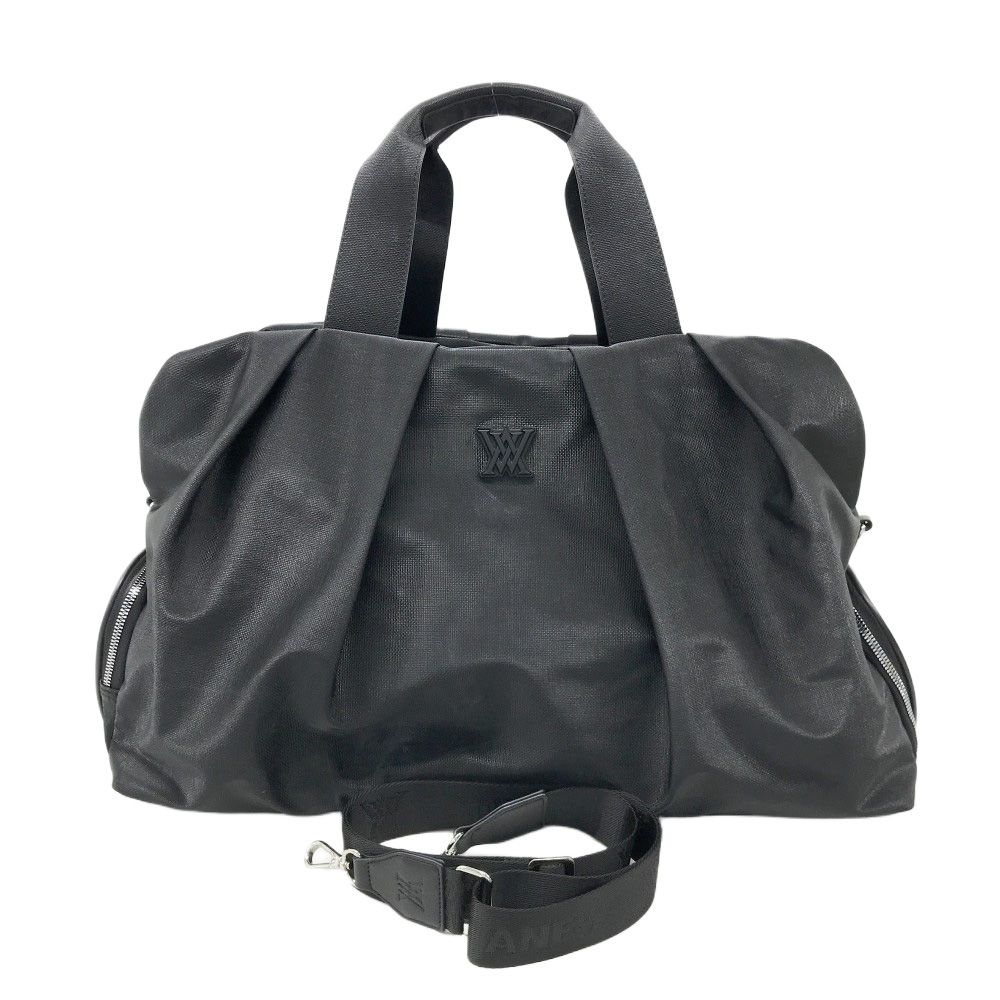 ANEW GOLF アニューゴルフ 2WAY ショルダー ボストンバッグ ブラック系