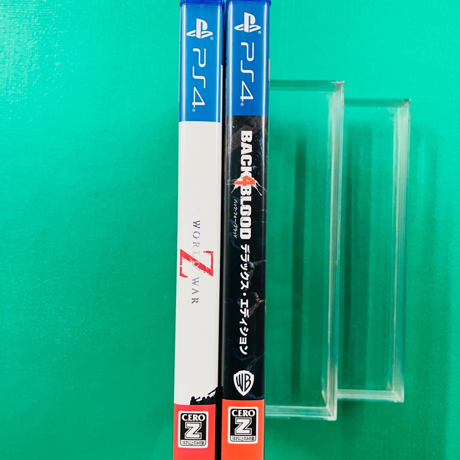 Disc美品 2点セット】PS4 ワールド・ウォーZ WORLD WAR Z バック