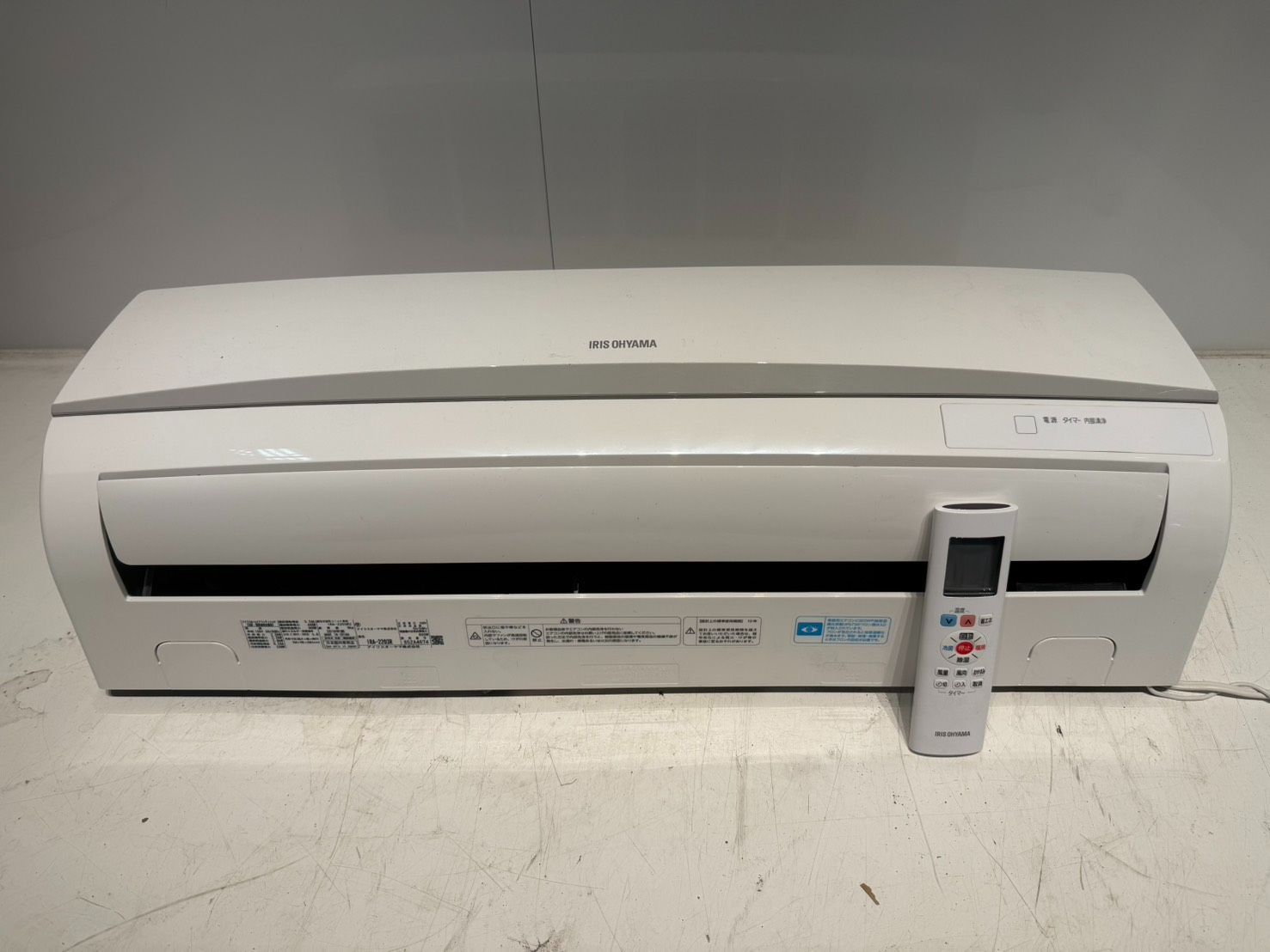 289 IRISOHYAMA 2018年製エアコン 6～8畳用 整備済み - メルカリ