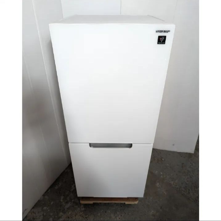 冷蔵庫 シャープ プラズマクラスター ホワイトガラス ガラスデザイン インテリア家電 付け替えどっちもドア