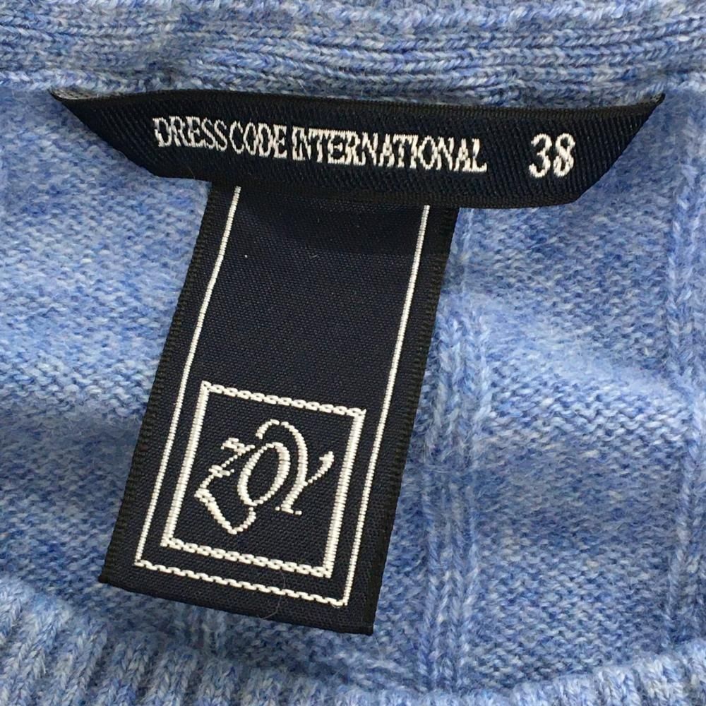 美品】ゾーイ セーター ライトブルー ケーブル編み カシミヤ ニット 袖