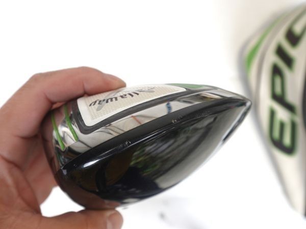Callaway Epic Speed ドライバー　ヘッドのみ　純正カバー付き ヘッドのみ】 キャロウェイ EPIC SPEED ドライバー 9度 純正カバー付