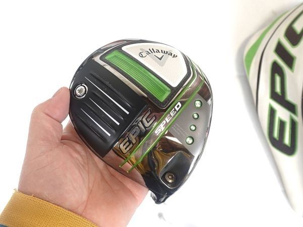 ヘッドのみ】 キャロウェイ EPIC SPEED ドライバー 9度 純正カバー付 ヘッドのみ】 キャロウェイ EPIC SPEED ドライバー 9度 純正カバー付