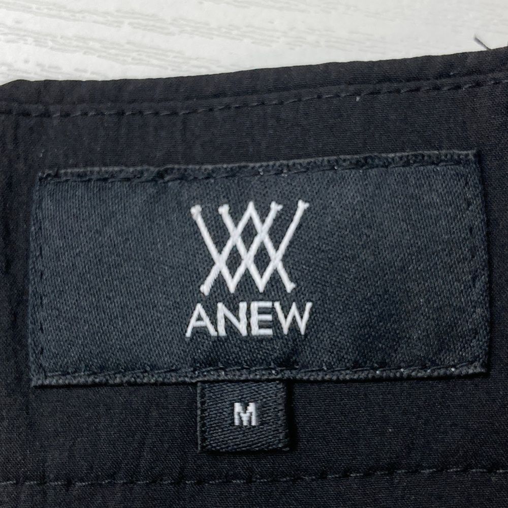 サイズ：M ANEW GOLF アニューゴルフ ナイロン ストレッチロングパンツ