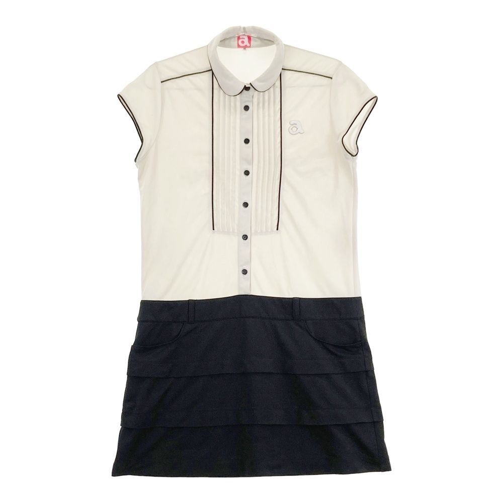 サイズ 40 アルチビオ 半袖ワンピース ベージュ系 ゴルフウェア レディース ストスト