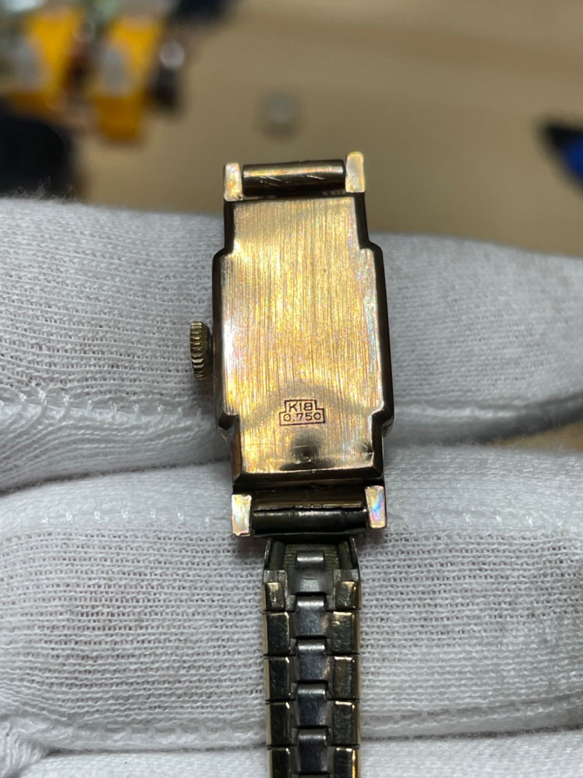 品 レディースウォッチ カルチャー k 18 18金