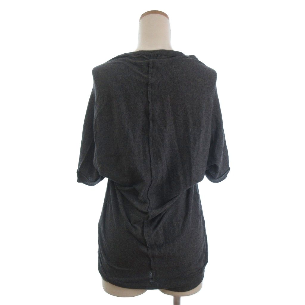 ワイズ Y's ヨウジヤマモト カーディガン ニット 半袖 クルーネック