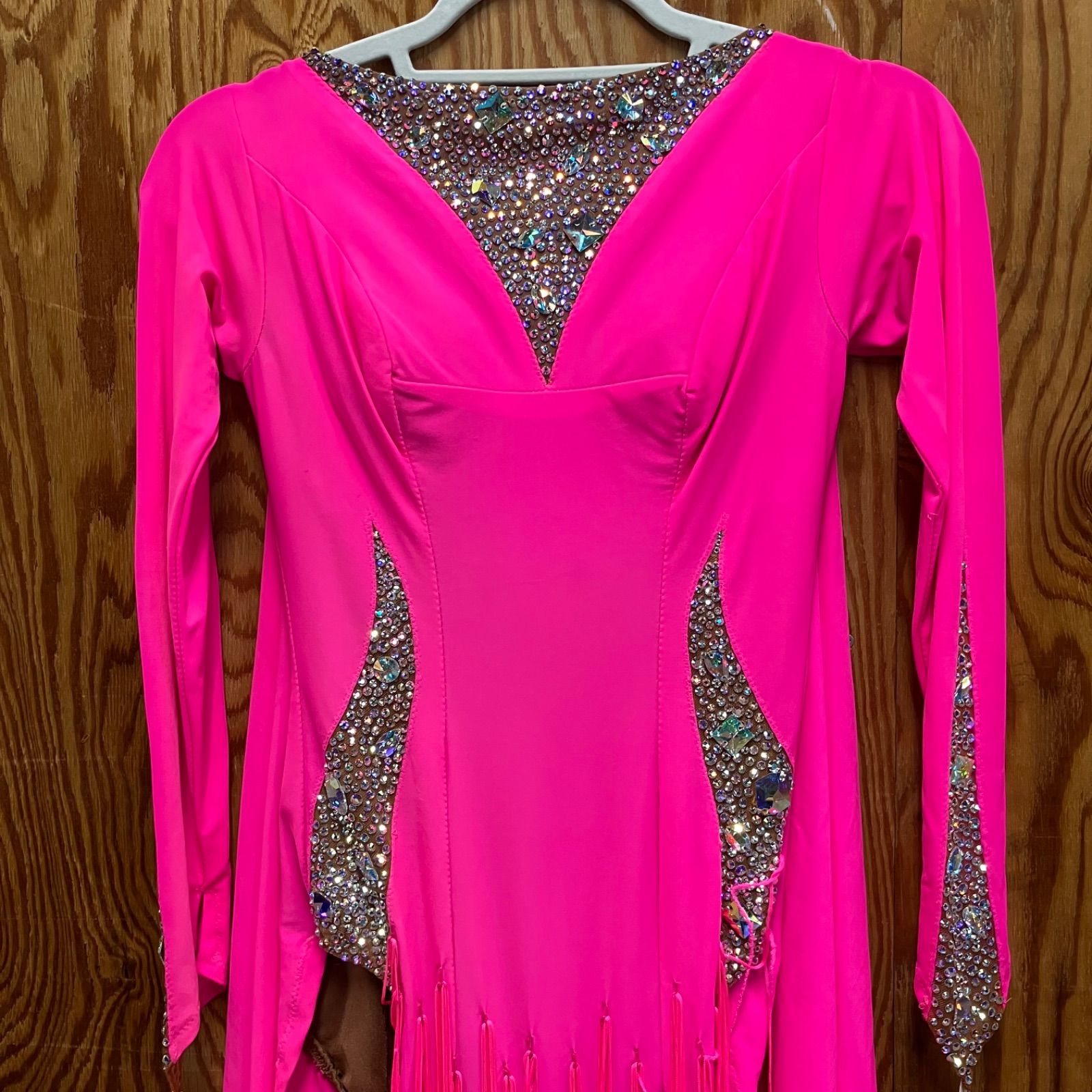 値下げ交渉可能】ヤナギダダンスウェア 社交ダンスドレス パーティ