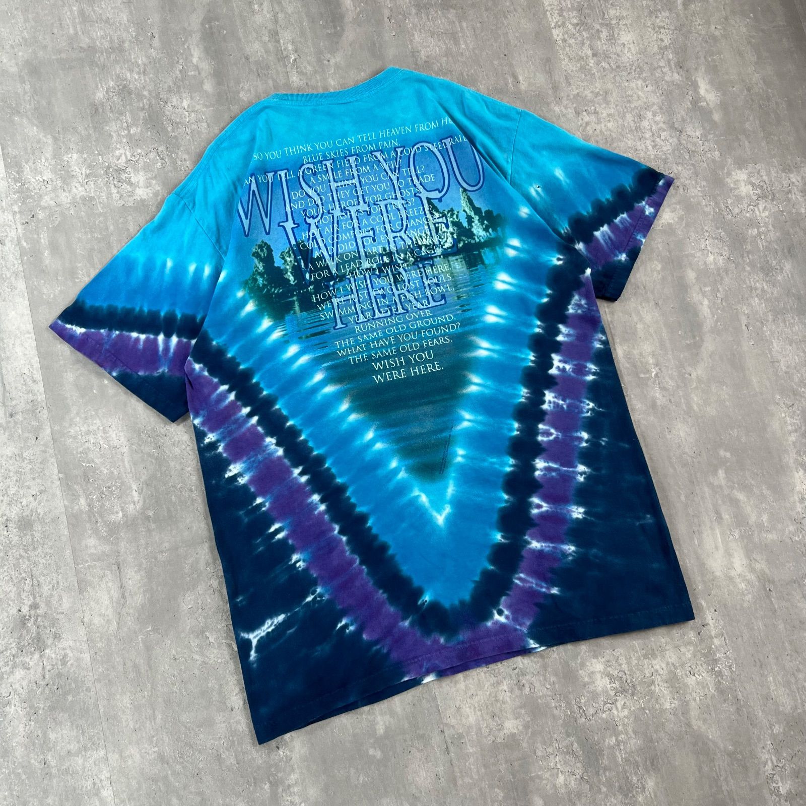 00s LIQUID BLUE Pink Floyd ピンクフロイド WISH YOU WERE HERE 