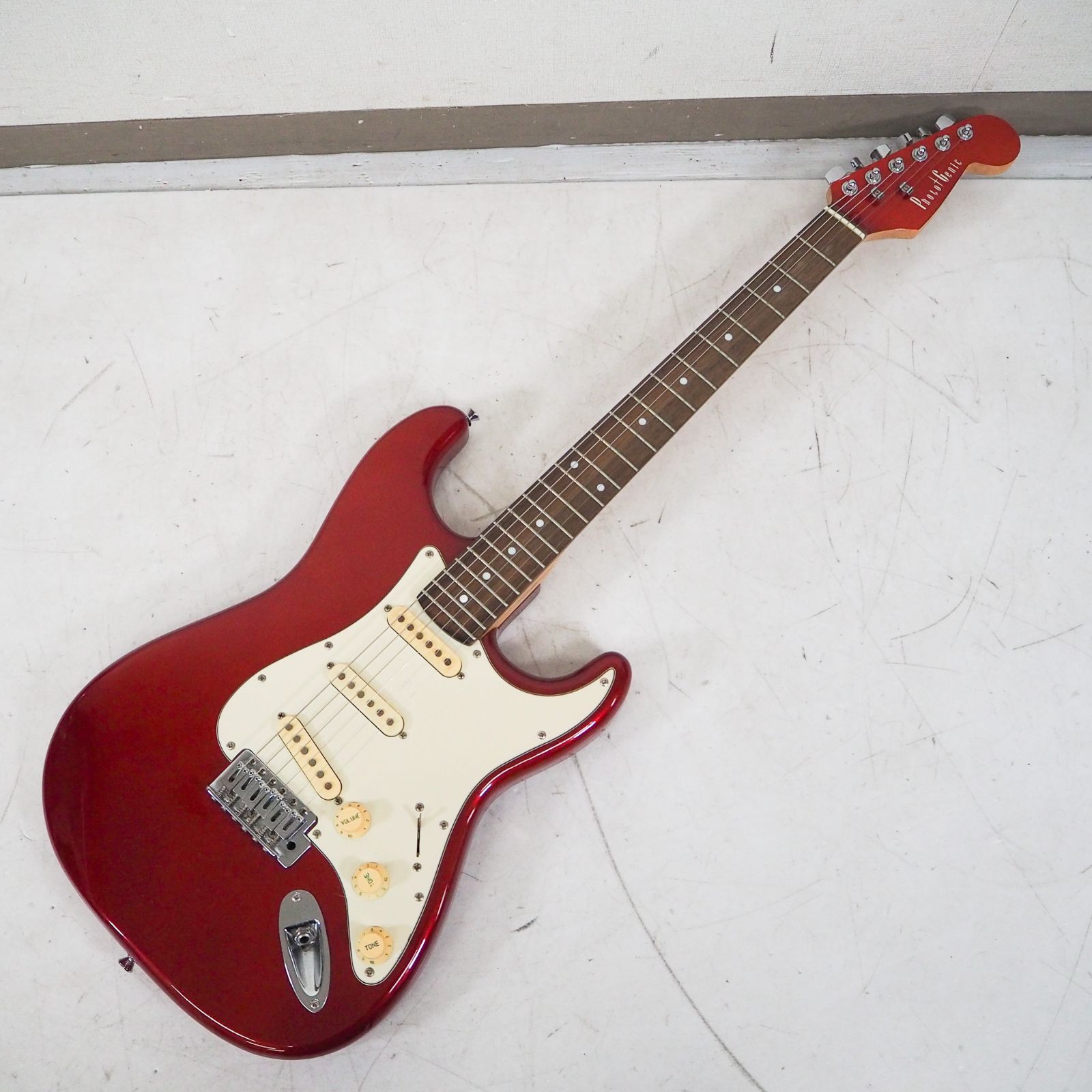 CO5218 Photogenic フォトジェニック ストラトタイプ エレキギター 赤