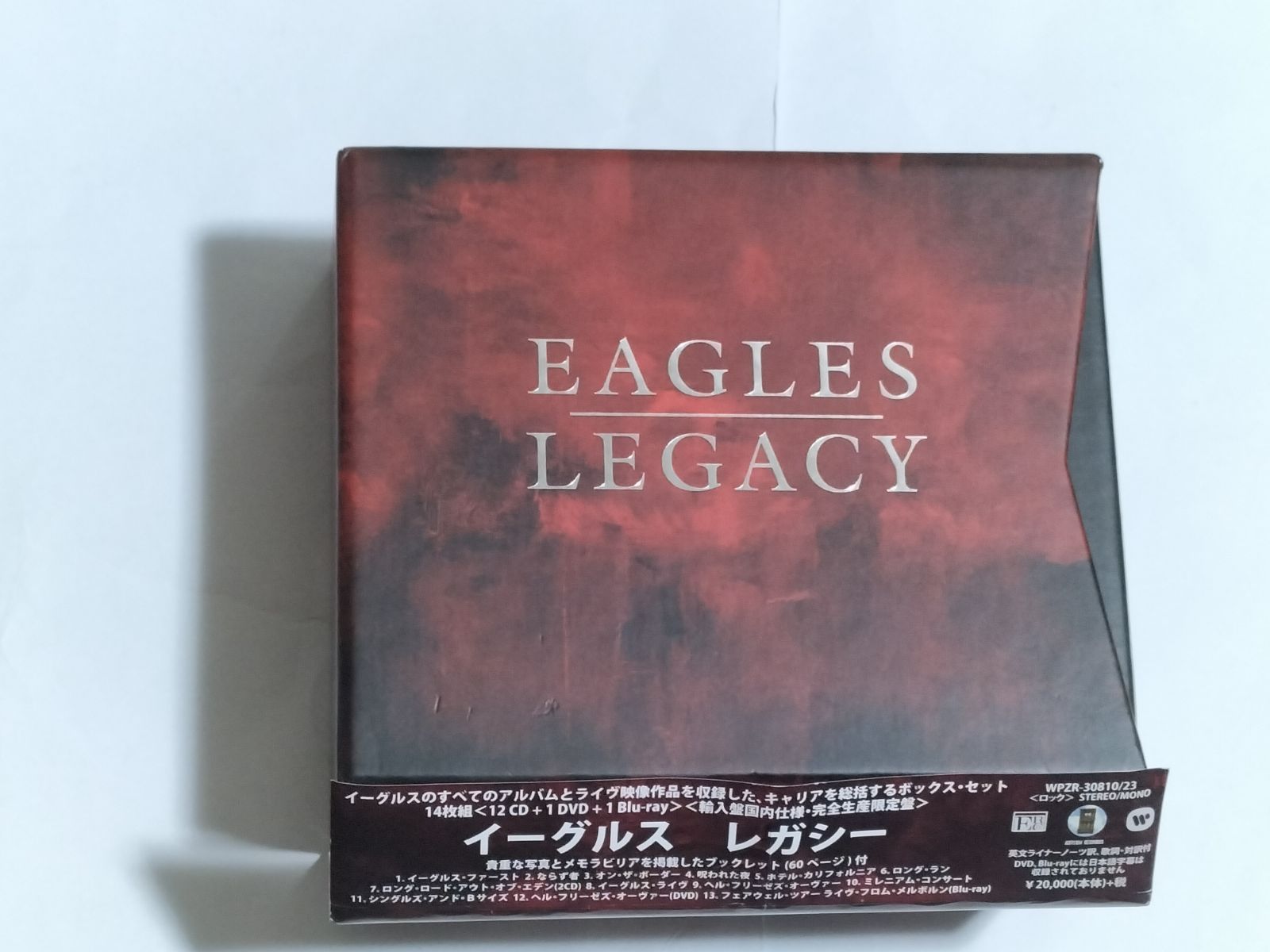 レガシー LEGACY イーグルス EAGLES 12 CD DVD Blu-ray 完全生産 盤