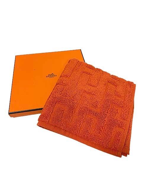 新古品】【未使用】 HERMES エルメス 小物 タオル ステアーズ ハンド