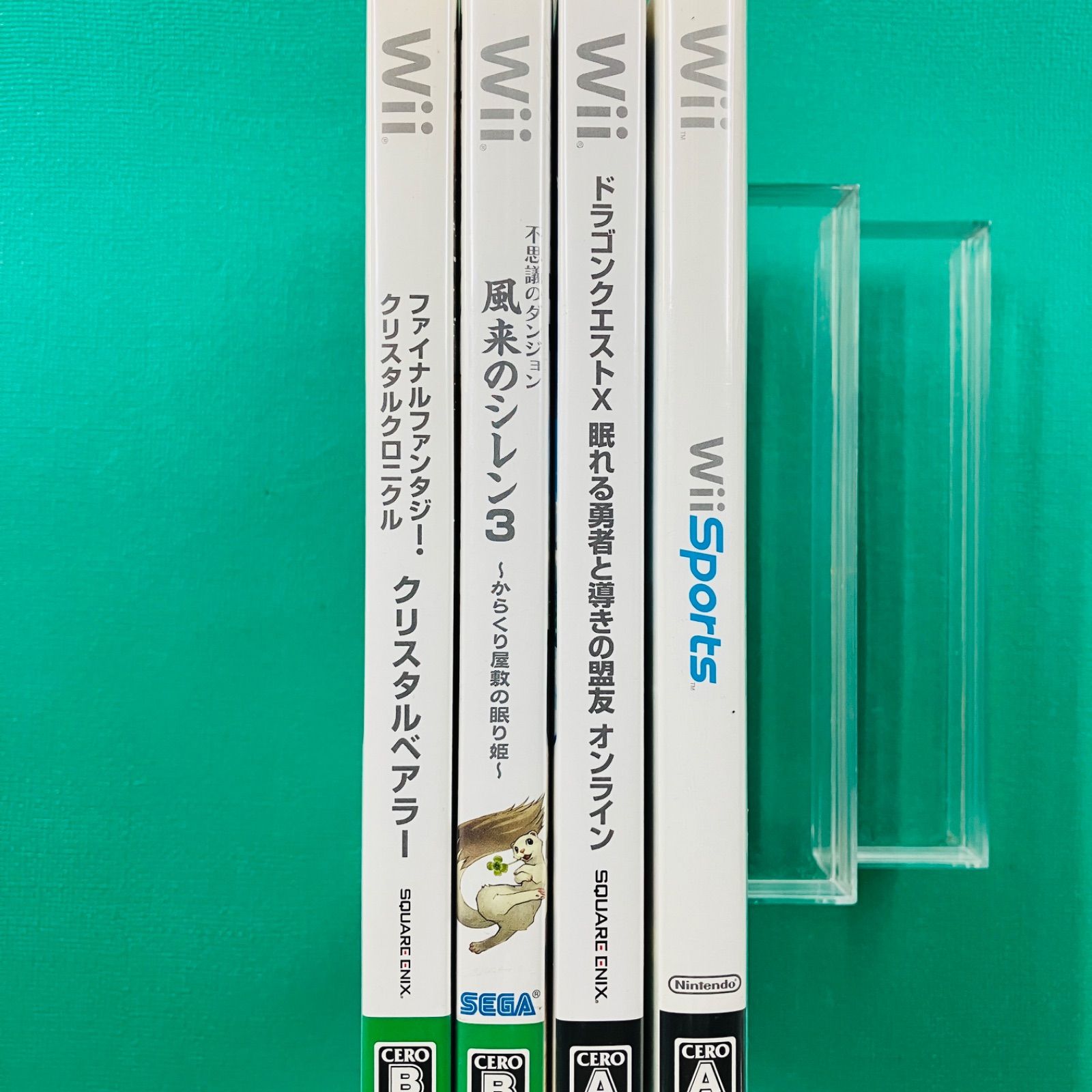 4点セット】Wii ファイナルファンタジー クリスタルクロニクル