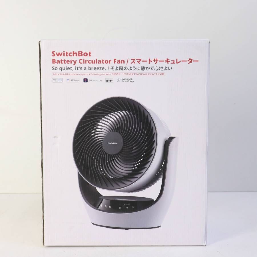 未使用に近い】 SwitchBot スマートサーキュレーター バッテリー式