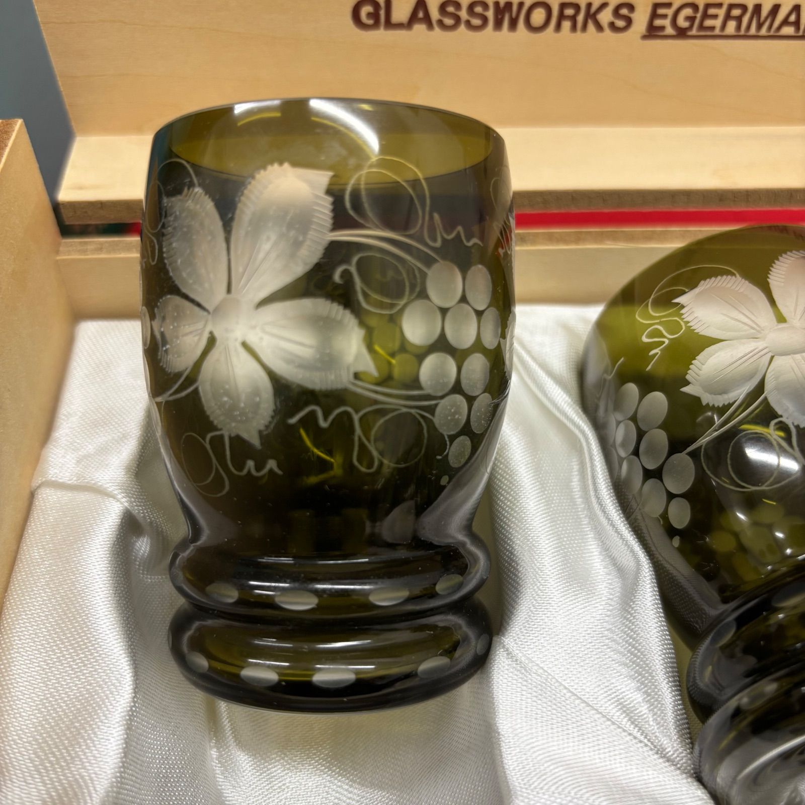 新品 エーゲルマン ボヘミアグラス セット ケース 販売 EGERMANN