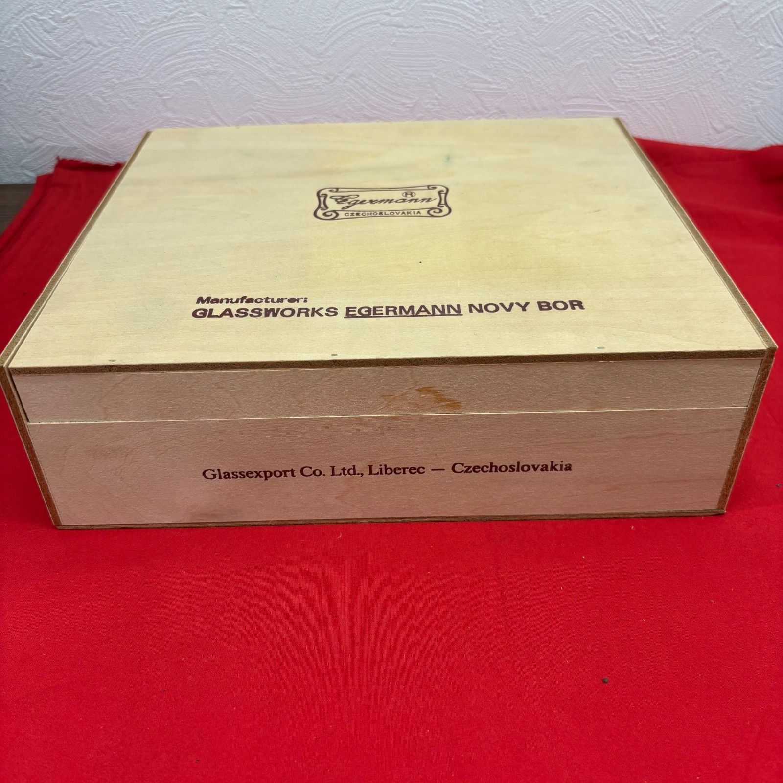  エーゲルマン ボヘミアグラス セット ケース EGERMANN コップ グラス コップ グラス 酒器