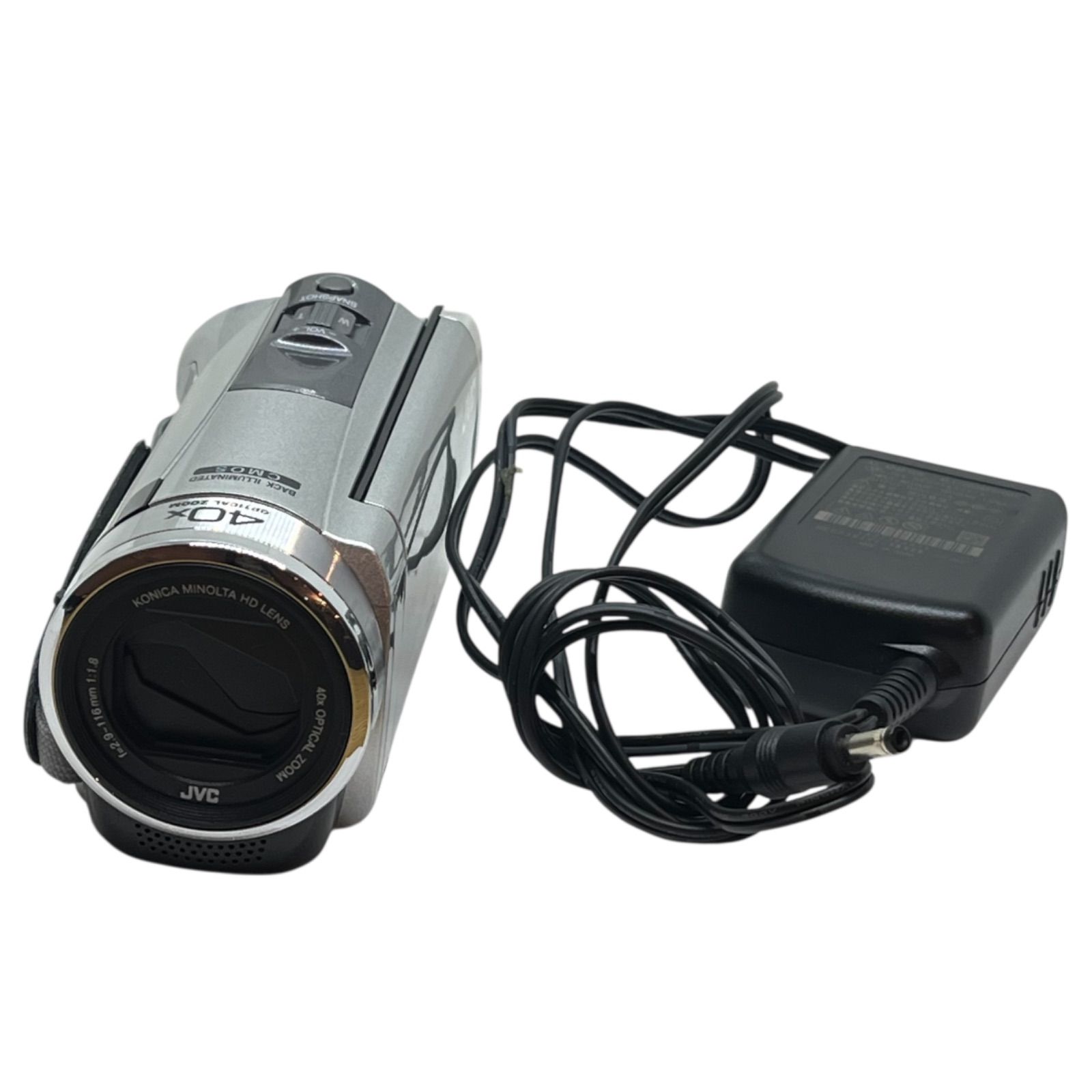 管2511-529】動作未確認☆JVC ジェイブイシー GZ-HM33-S フルHDビデオ