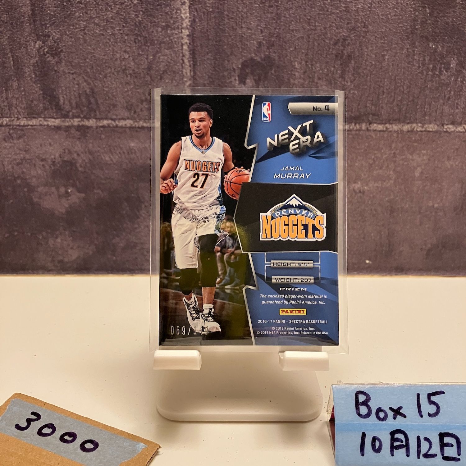 2016-17 Panini Spectra Jamal Murray 069/149 DENVER NUGGETS Next