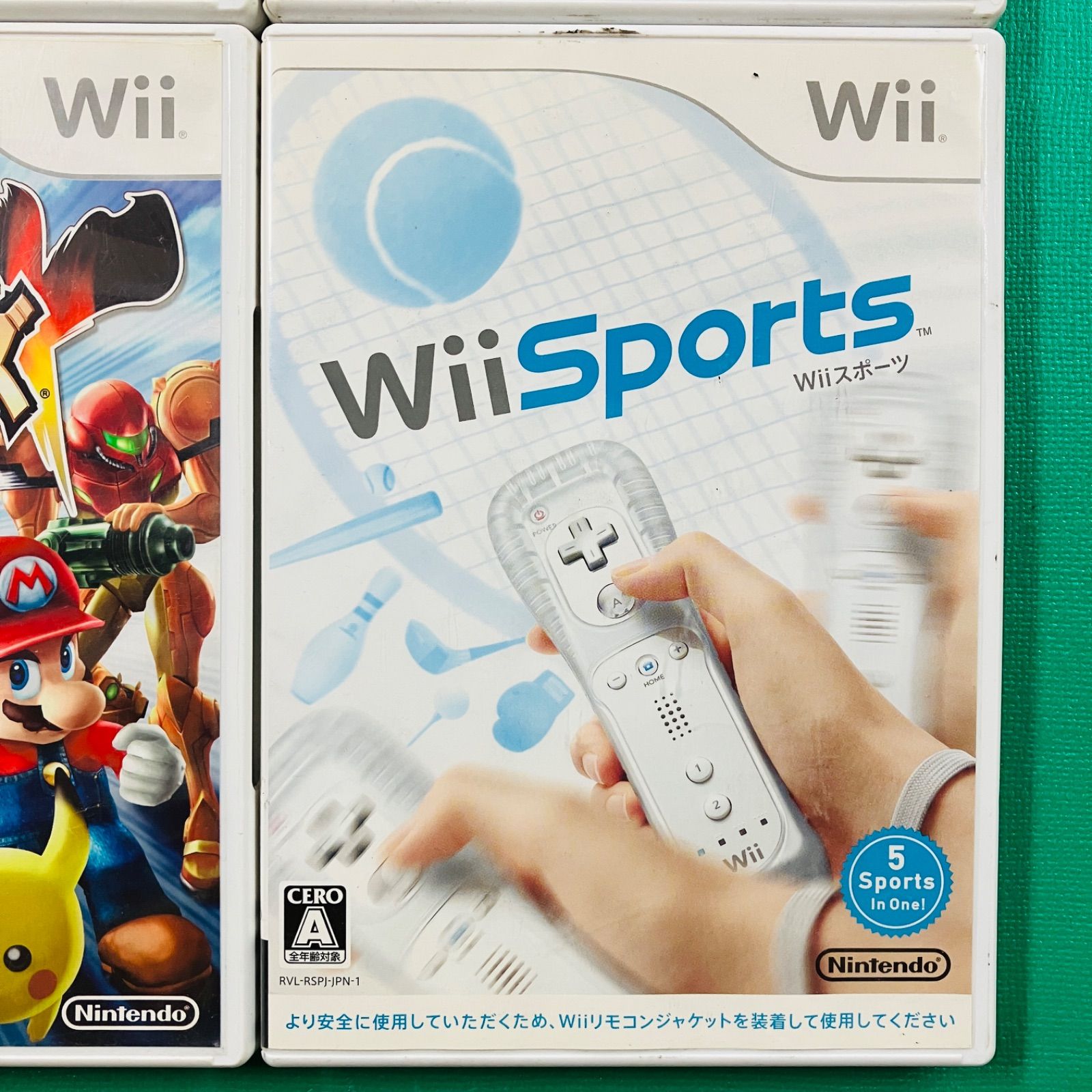 4点セット】Wii マリオパーティ8 スーパーマリオギャラクシー2 大乱闘