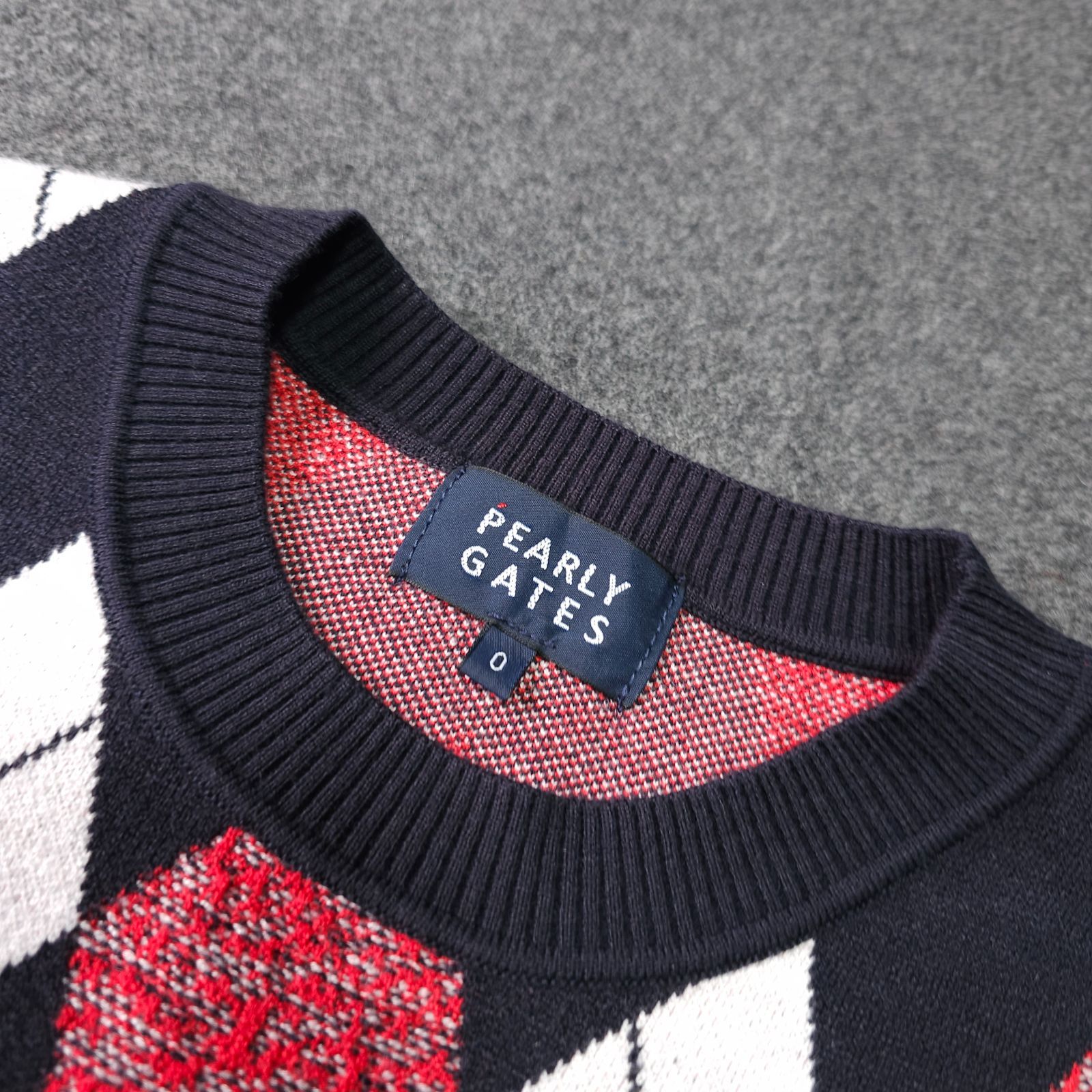 PEARLY GATES】パーリーゲイツ 秋冬 長袖ゴルフニットセーター 0 S
