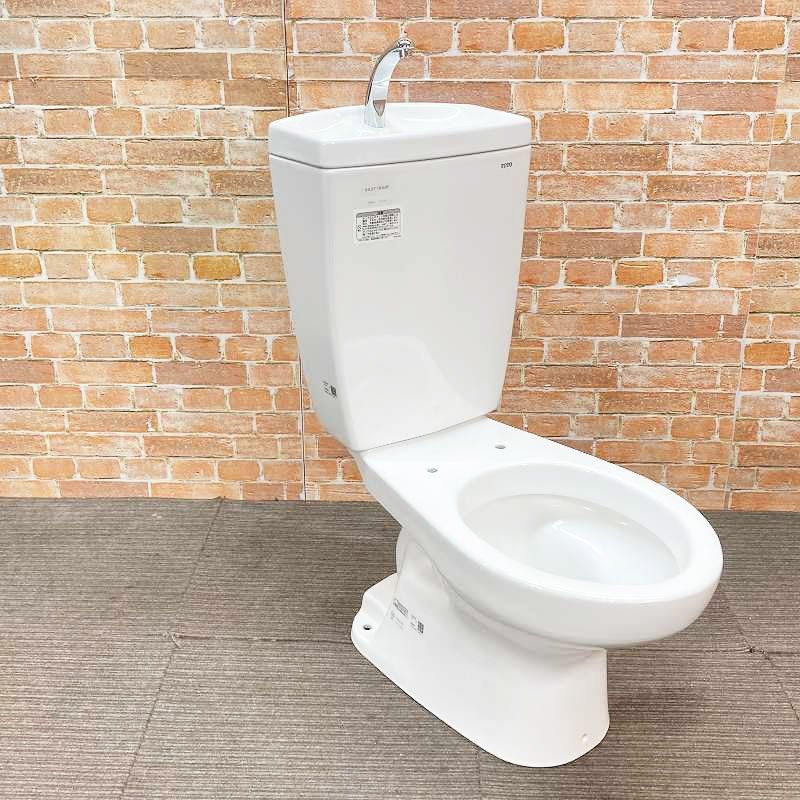 品 TOTO トイレ 洋式便器 床下排水 CS 370 排水芯200 mm とタンク のセット NW 1 ホワイト 53 L