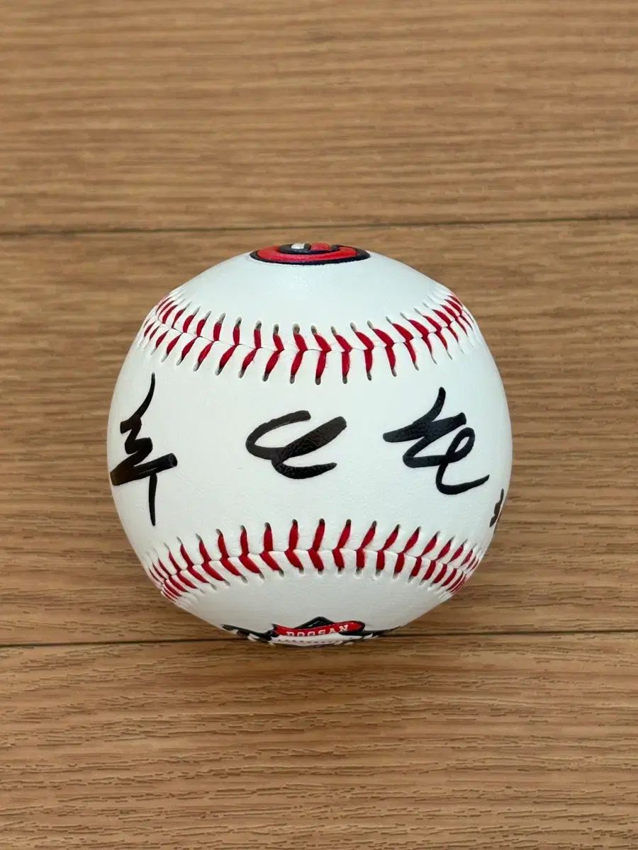 元斗山ベアーズ チュ・ジェヒョン サインボール - メルカリ